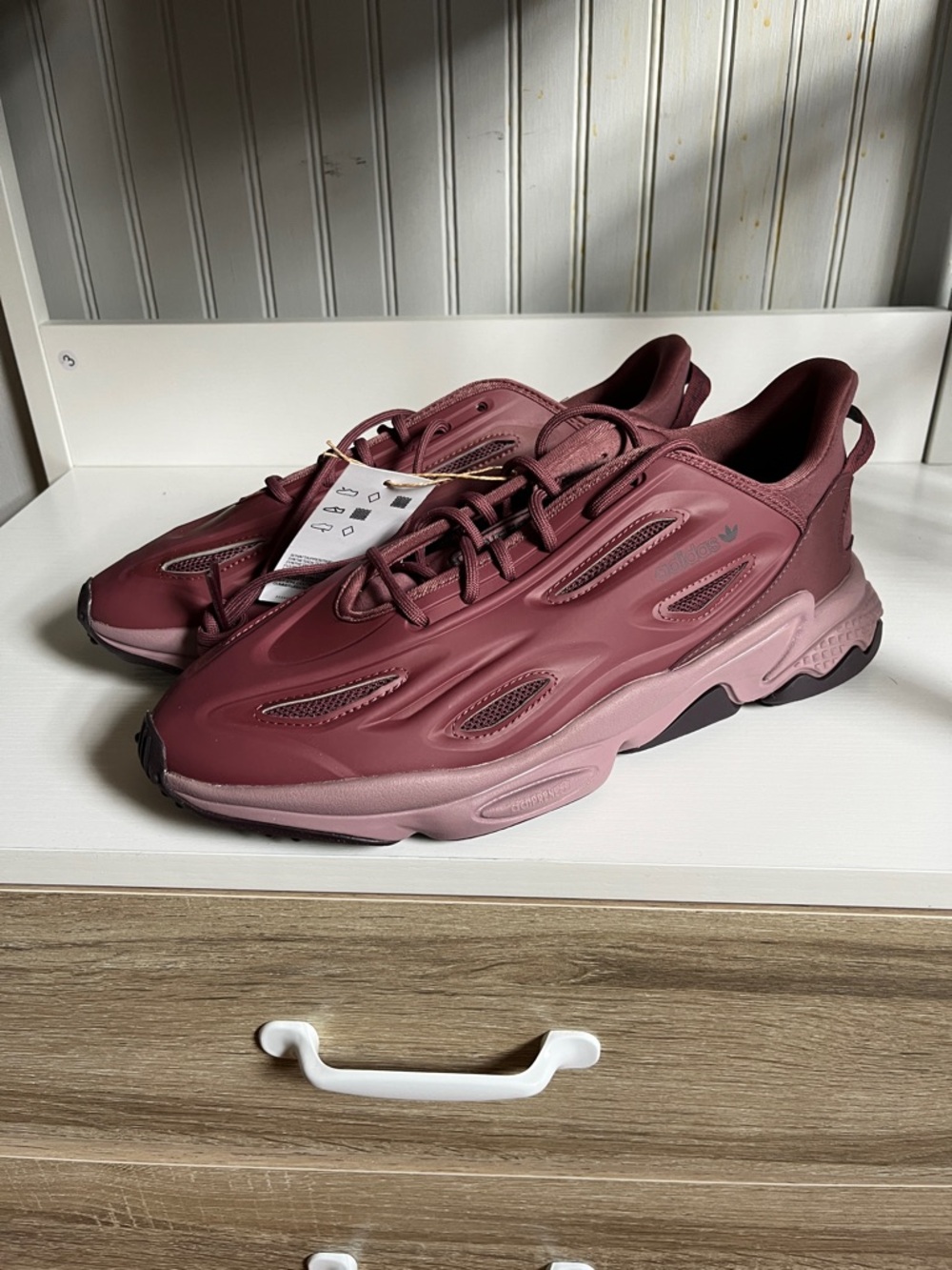 NWT Adidas Ozweego Celox Burgundy GX 1864